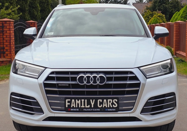 Audi Q5 cena 125458 przebieg: 155000, rok produkcji 2018 z Bystrzyca Kłodzka małe 781